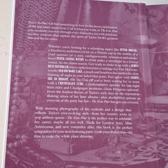 Taylor Swift. Cocktail book. - Picture 3 of 5